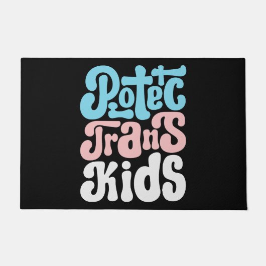 Protéger le tapis de porte Trans pour enfants (Devant)