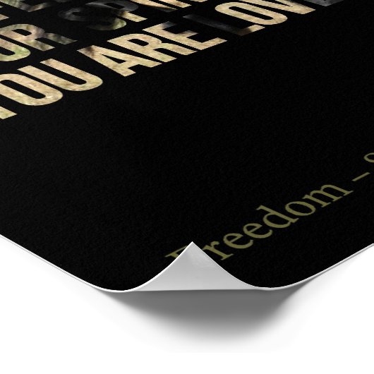 Protéger les animaux - Poster (Coin)