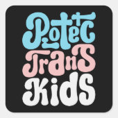 Protéger les autocollants Trans-Kids (Devant)