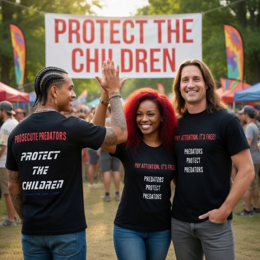 Protéger les enfants - P3 T-Shirt