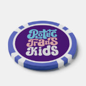 Protéger les jetons de poker Trans Kids (Simple)