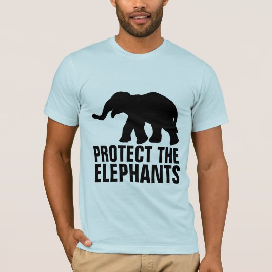 PROTÉGER LES T-SHIRTS DES ÉLÉPHANTS (Devant)