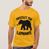 PROTÉGER LES T-shirts ELEPHANTS (Devant)