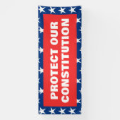 PROTÉGER NOTRE Bannière CONSTITUTION (Verticale)