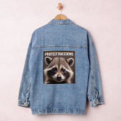 PROTÉGER RACCOONS Denim Jean Veste (Hangar)