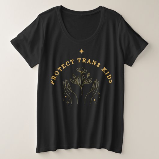 Protéger T-shirt Trans Kids (Design devant)