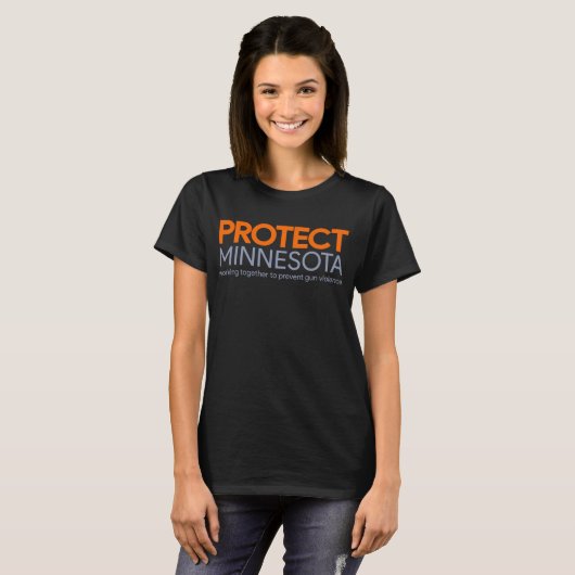 Protégez le T-shirt du Minnesota (Devant entier)