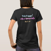 Protégez les femmes ! T-shirt pour les élections d (Dos)
