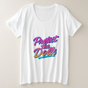 Protégez les poupées Neon Retro Art