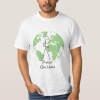 "Protégez Notre Maison" T-Shirt Terre | Co Environ
