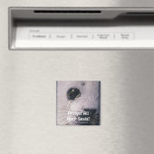 Protégez tous les phoques à harpe ! Magnet de la f (In Situ (Lave-vaisselle))