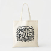 Protégez votre Sac fourre-tout Peace Inspirational (Devant)