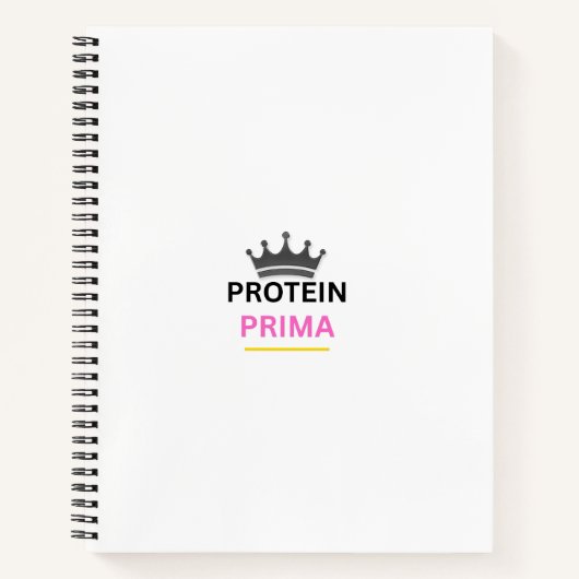Protein Prima Gym Journal Notitieboek (Voorkant)