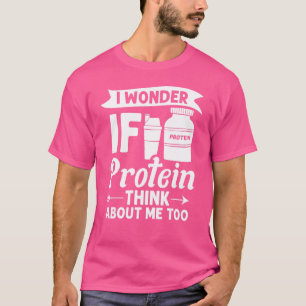 Protein Shakes Powder Whey Drink snacks Vegan Foo T-shirt