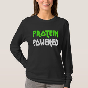 Proteïne aangedreven Fitness Facts Workout Quote M T-shirt