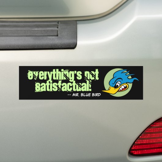 Protest Bumpersticker (Op auto)