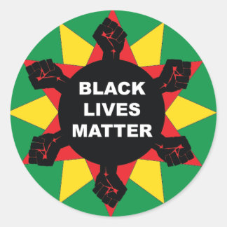 Protest Hex Sign Black Lives Matter Sticker
