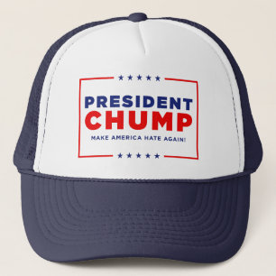 Protest Trump: Trucker Hat "President Chump" Trucker Pet