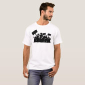 Protestscène T-shirt (Voorkant volledig)