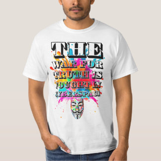 Protestslogan. Anoniem. T-shirt