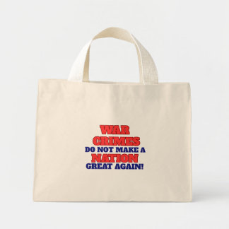 Protesttas, Verzets Tas, Anti Oorlog, USA Mini Tote Bag