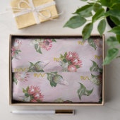 Protheembloemvlokjes met snijblad tissuepapier (Geschenk)