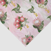 Protheembloemvlokjes met snijblad tissuepapier (Detail)