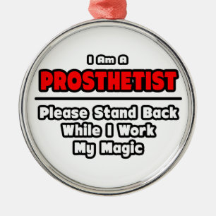 Prothesist... Werk mijn magie Metalen Ornament