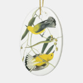 Prothonotary Warbler, John Audubon Keramisch Ornament (Links)