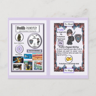 Protik - Knight Proactinium Sword Briefkaart
