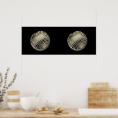 Protoballs Stereogram Poster (Keuken)