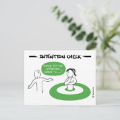 Protocole Carte Core : Vérification de l'intention (Debout devant)