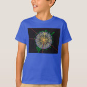 Proton Collisions op het LHC kind T-shirt (Voorkant)