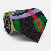 Protonbotsingen bij de LHC-stropdas Stropdas (Opgerold)