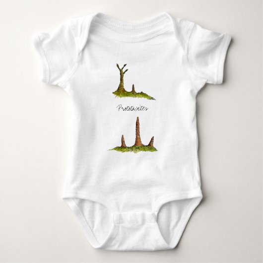 Prototaxites Baby Bodysuit (Voorkant)