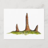 Prototaxites Fungi Carte postale (Devant)