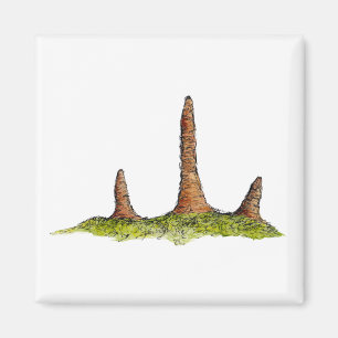Prototaxites Fungi Magnet Magneet