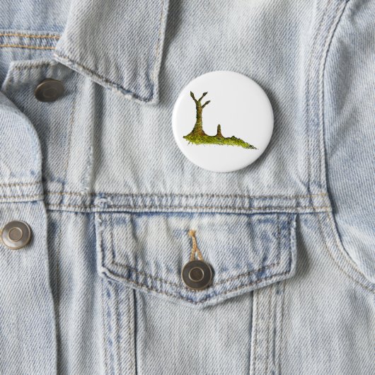 Prototaxites Lichens Button (In situ)