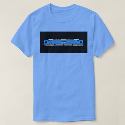 PROTOTYPE DELTIC LOCOMOTIVE T-SHIRT (Design voorkant)