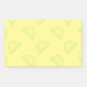 Protractor Wiskunde Pattern Post-it Notes (Voorkant)