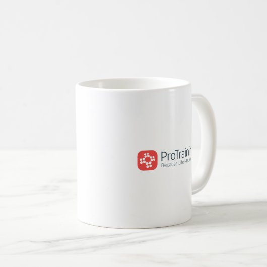 ProTrainings Logo Merch Coffee Mug (Devant droit)
