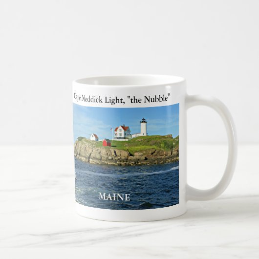 Protubérance de Phare-le de Neddick de cap, tasse (Droite)