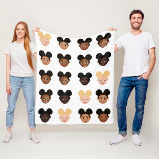 #Proud2BNaturalMe ALL Beauful Blanket Fleece Deken