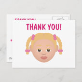 #Proud2BNaturalMe kies-mijn-complexie dank je Briefkaart (Voorkant / Achterkant)