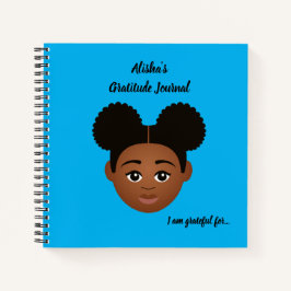 #Proud2BNaturalMe Personalized Gratitude Journals Notitieboek