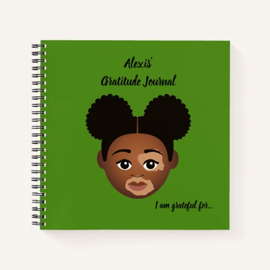 #Proud2BNaturalMe Personalized Gratitude Journals Notitieboek (Voorkant)