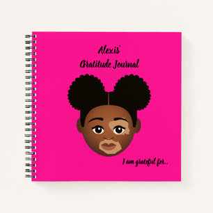 #Proud2BNaturalMe Personalized Gratitude Journals Notitieboek