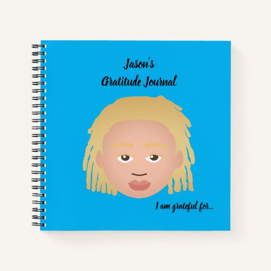 #Proud2BNaturalMe Personalized Gratitude Journals Notitieboek (Voorkant)