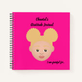 #Proud2BNaturalMe Personalized Gratitude Journals Notitieboek (Voorkant)