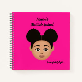 #Proud2BNaturalMe Personalized Gratitude Journals Notitieboek